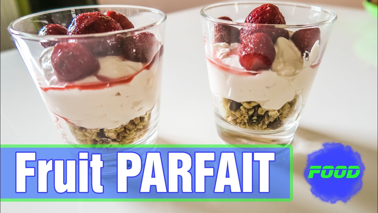 Homemade recipe: Healthy Fruit PARFAIT│Zdrav&yacute; recept: Ovocn&yacute; poh&aacute;r