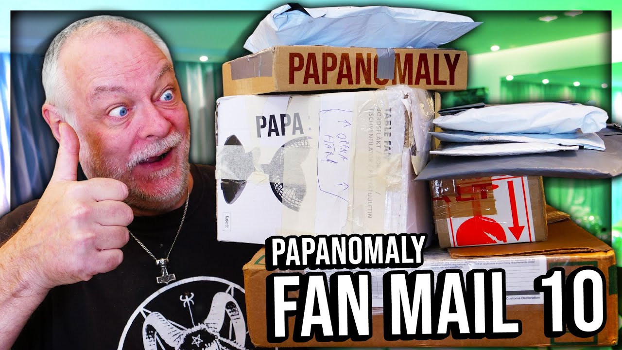 PAPANOMALY OPENING FAN MAIL X