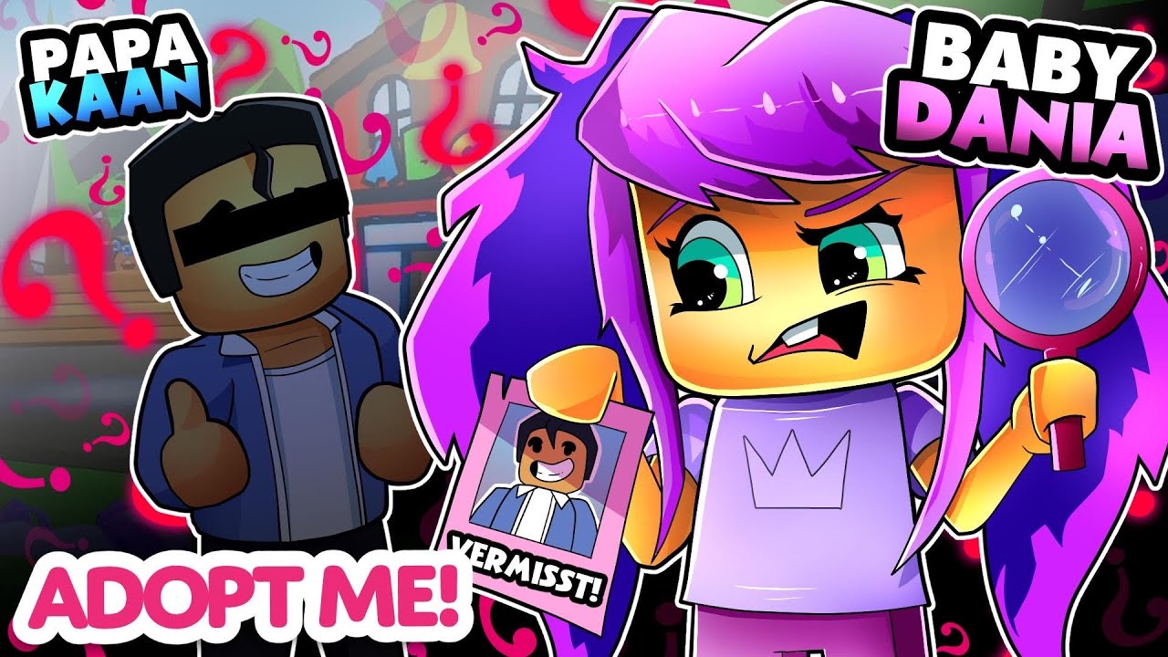 Papa Kaan ist VERSCHWUNDEN! Der Film - Adopt me Film Roleplay Deutsch