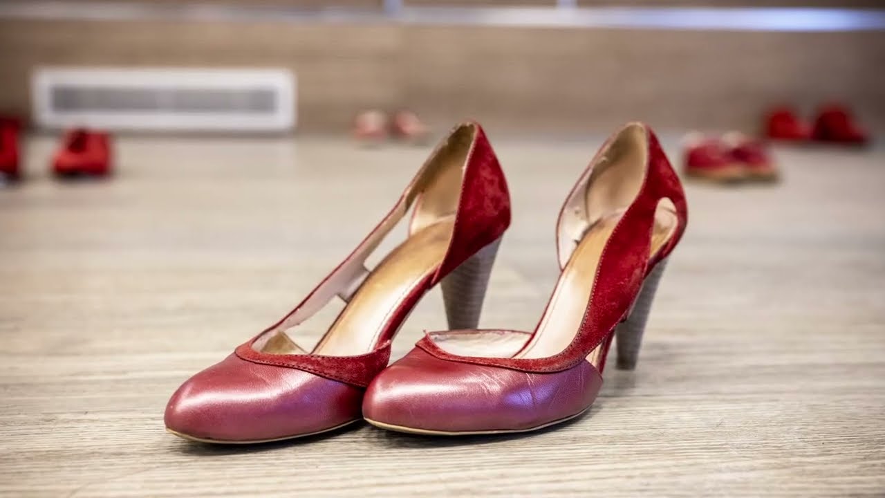 Alstom hosts ''Red Shoes'' installation to fight and prevent violence against women