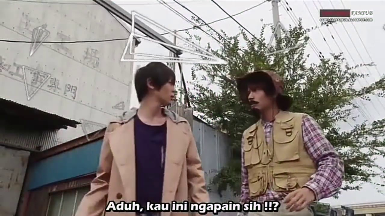 Funny Moment SENTO and BANJOU : KAMEN RIDER BUILD
