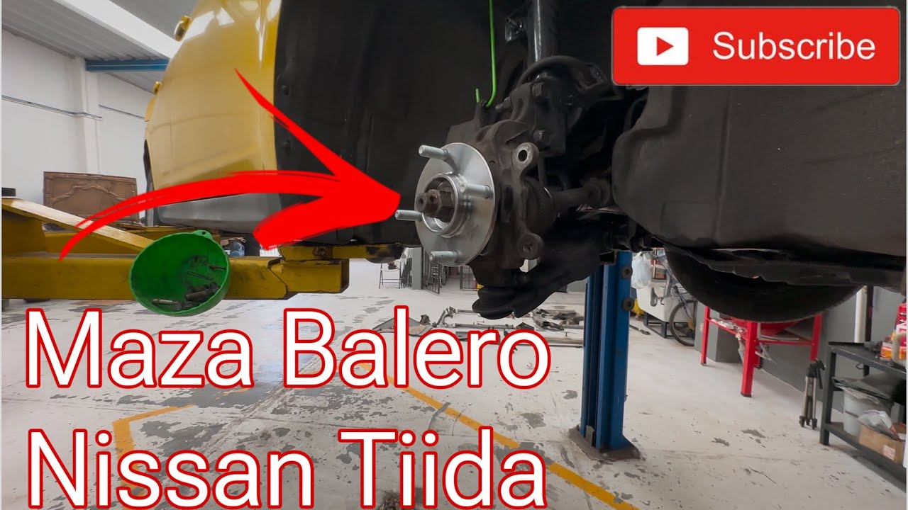 Cambiar Balero Delantero de Nissan Tiida