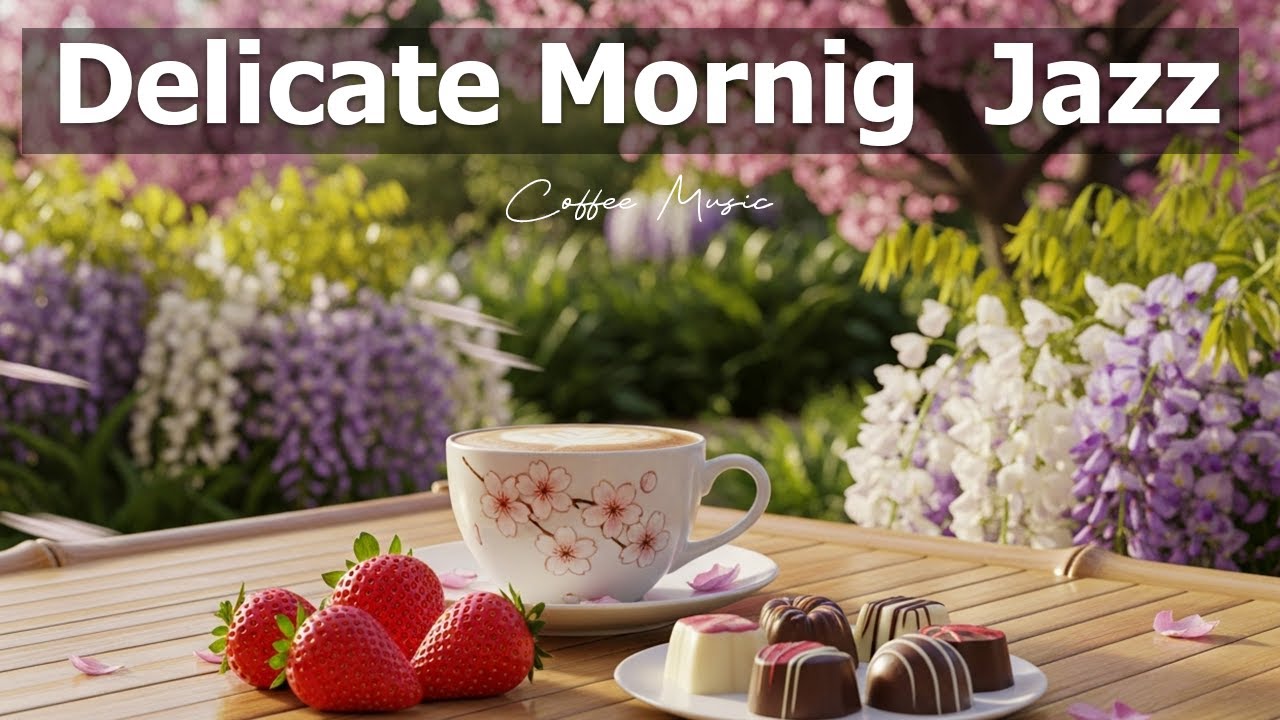 Delicate Morning February Jazz ☕ Cheerful Bossa Nova & Cafe Jazz Background Music for Start the day