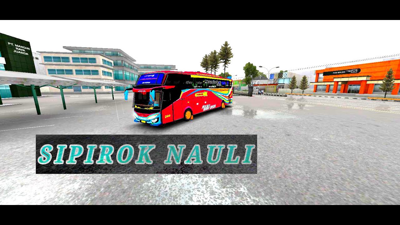 SIPIROK NAULI TERBARU 2026!!! SHARE LIVERY SHD BUS SIPIROK NAULI TERBARU 2026
