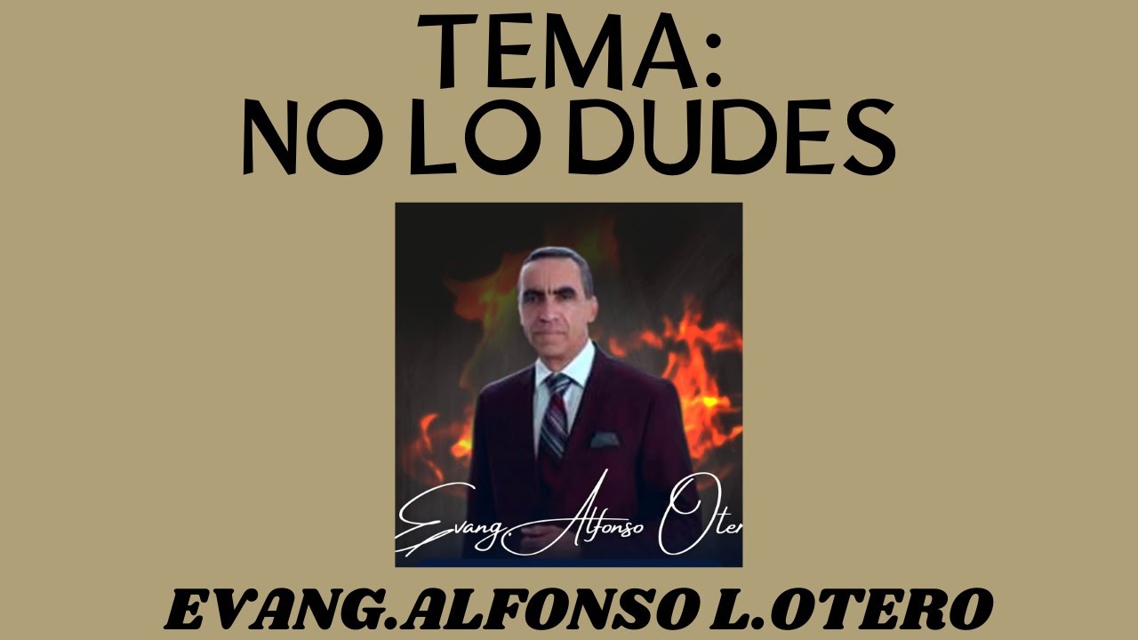 NO LO DUDES