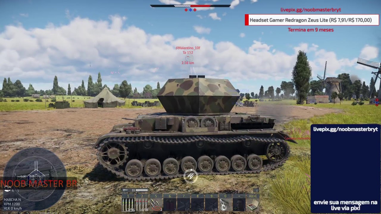 TENTANDO VIRAR O REI DO ARCADE- WAR THUNDER