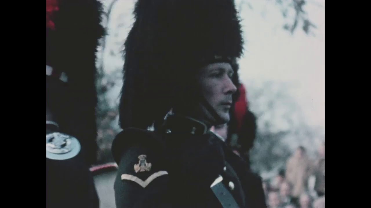 Black Watch Pipes & Drums at The White House - 13 November 1963