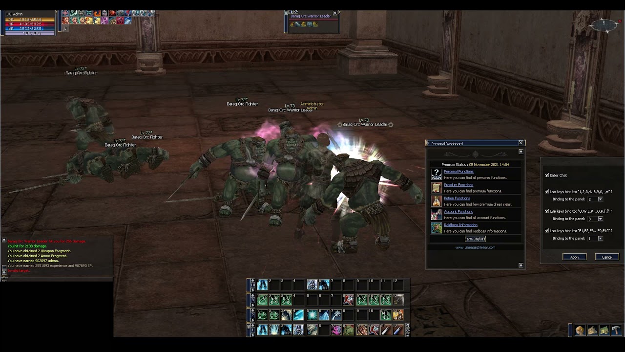 L2 Helios - Auto Farm & Interface