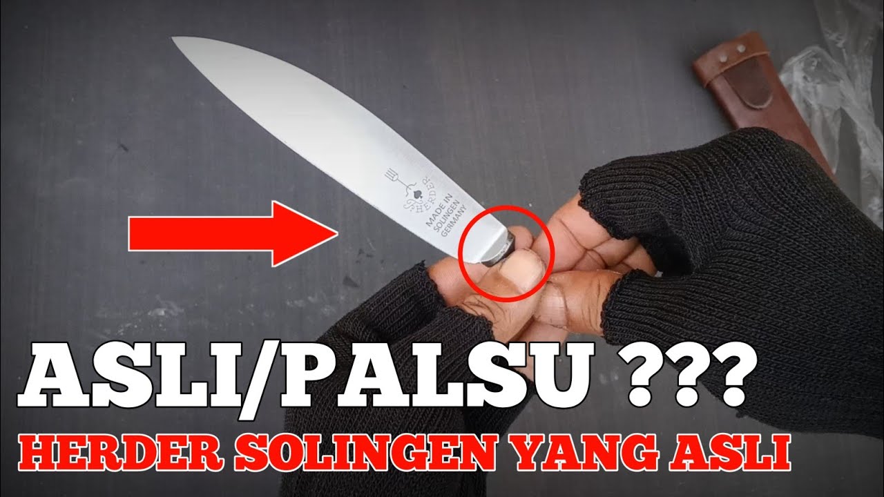 Inilah Pisau Herder Cap Garpu Yang Asli Made In Solingen Germany