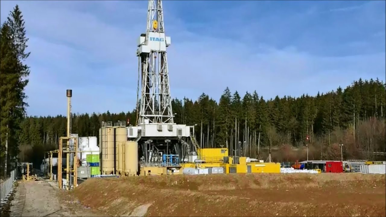 Geothermiebohrung bis zu 5.000 Meter tief in Holzkirchen - Bayern