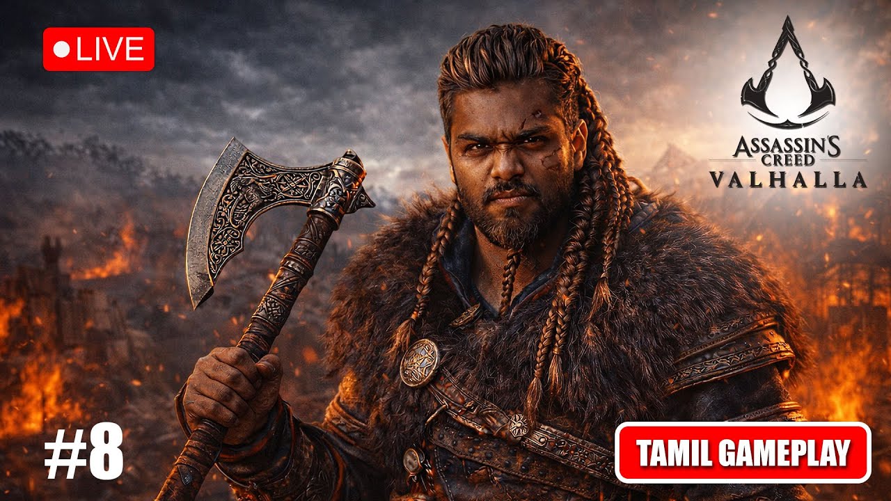 Assassin's Creed Valhalla | Part 8 | Tamil Live Gameplay | Brotherhood Gaming Tamil