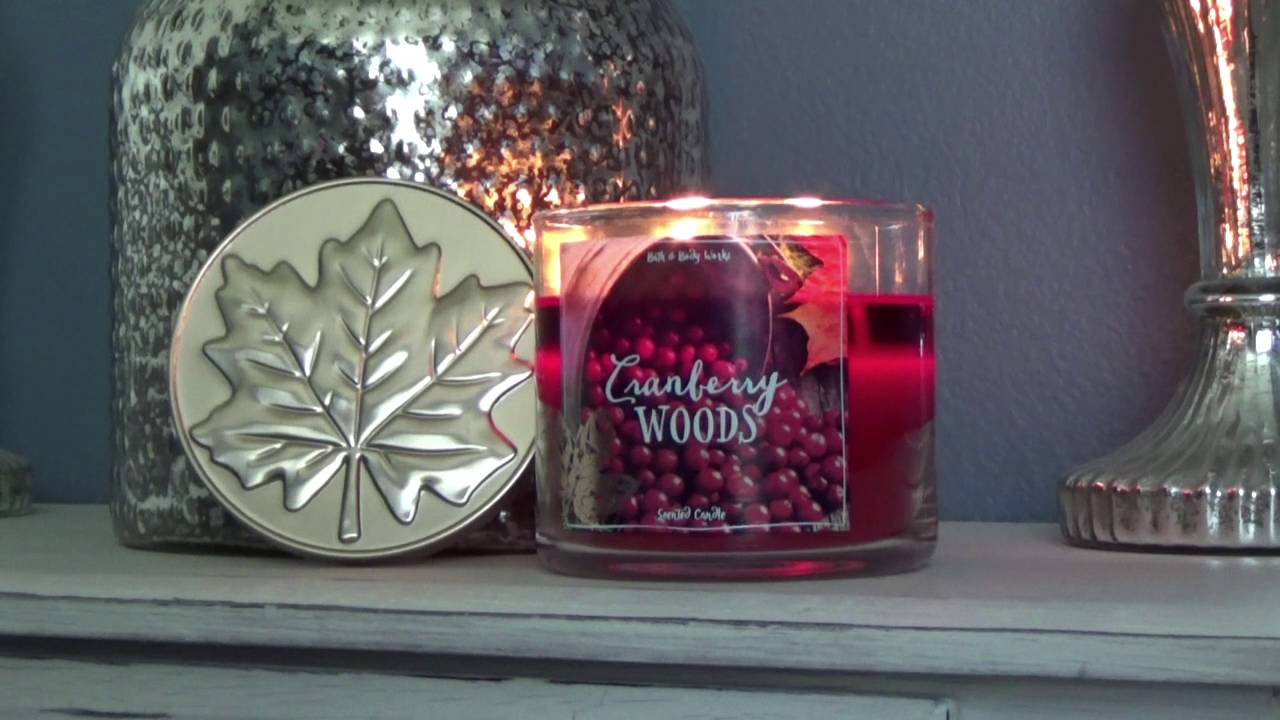 Candle Review: Bath & Body Works Cranberry Woods!