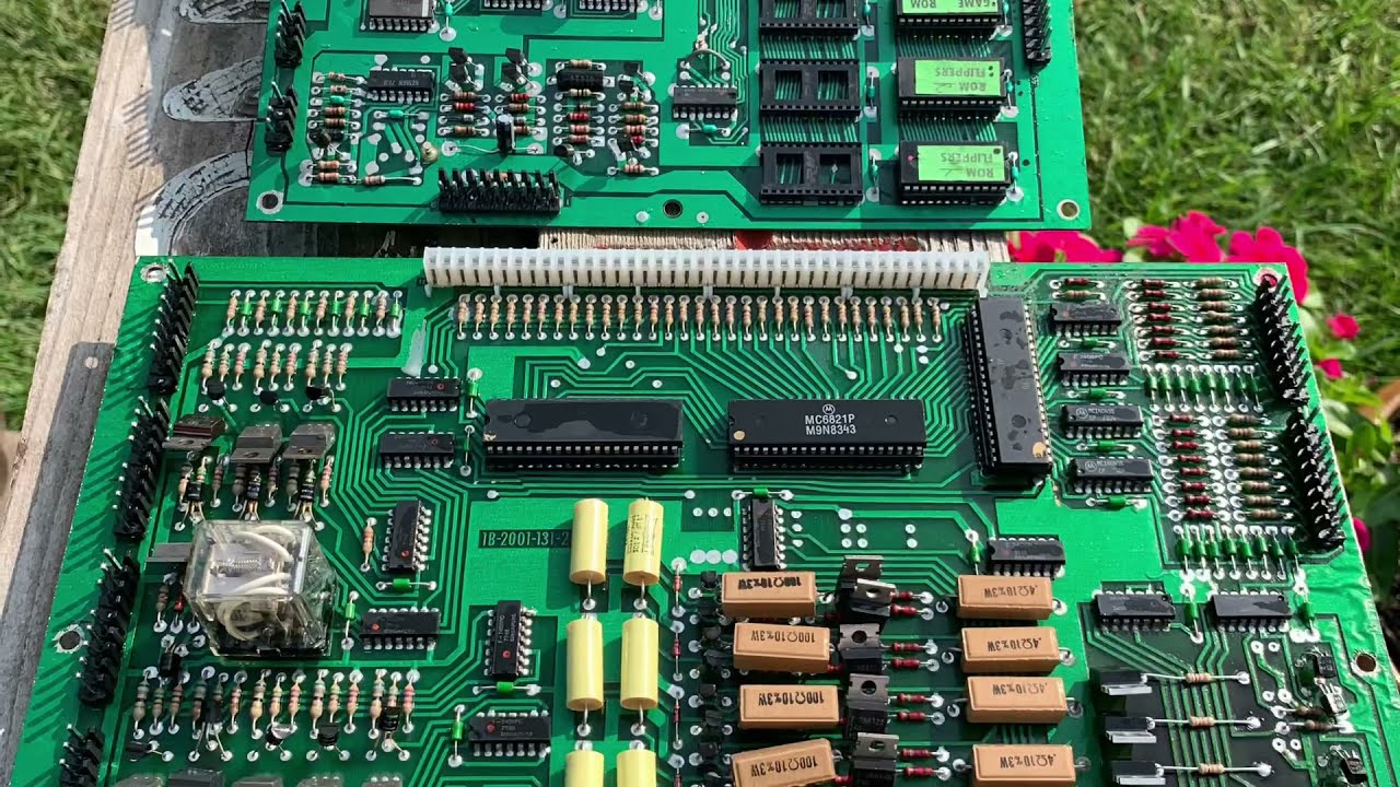 Williams Time Warp MPU and Driver board repair and test