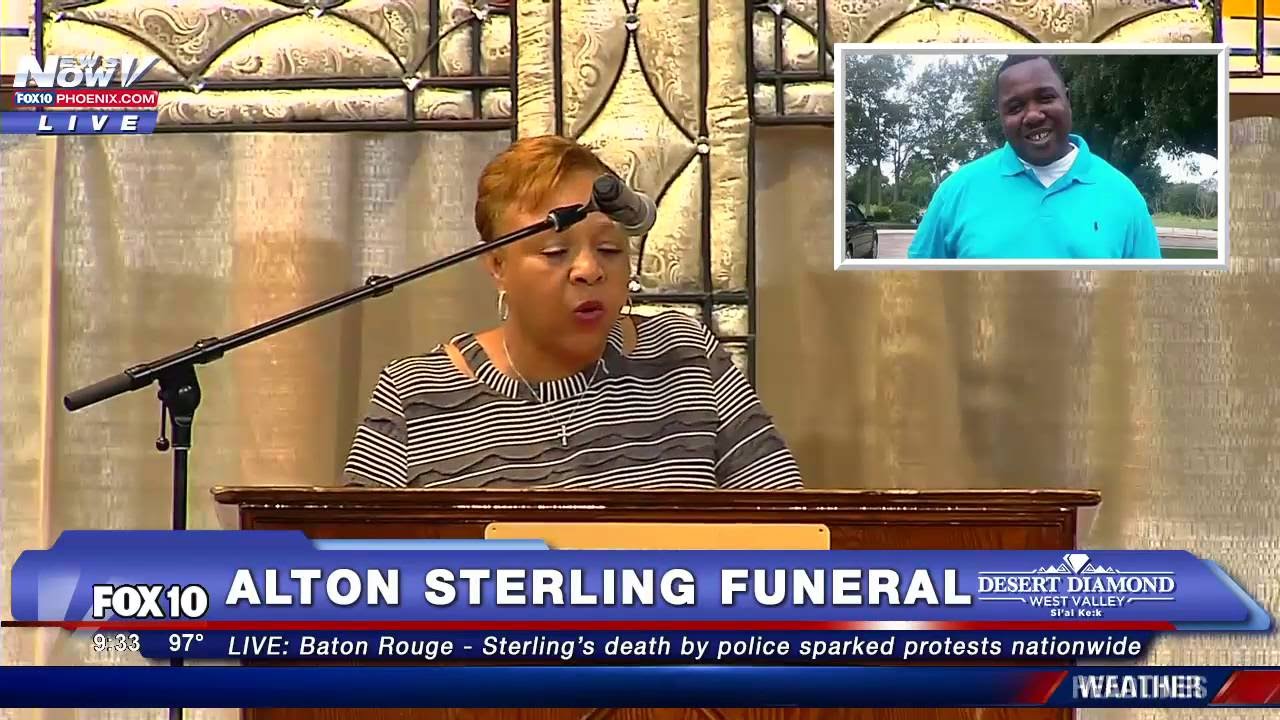 FULL SERVICE: Funeral for Alton Sterling, Killed by Police in Baton Rouge Louisiana - FNN