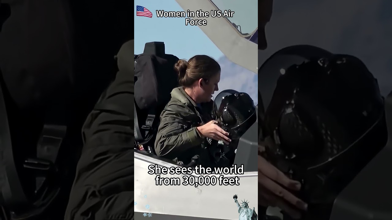 💪 She is the top #US Air Force#foryou #female #pilot #airforce #military 💪 #ACE 🇺🇸