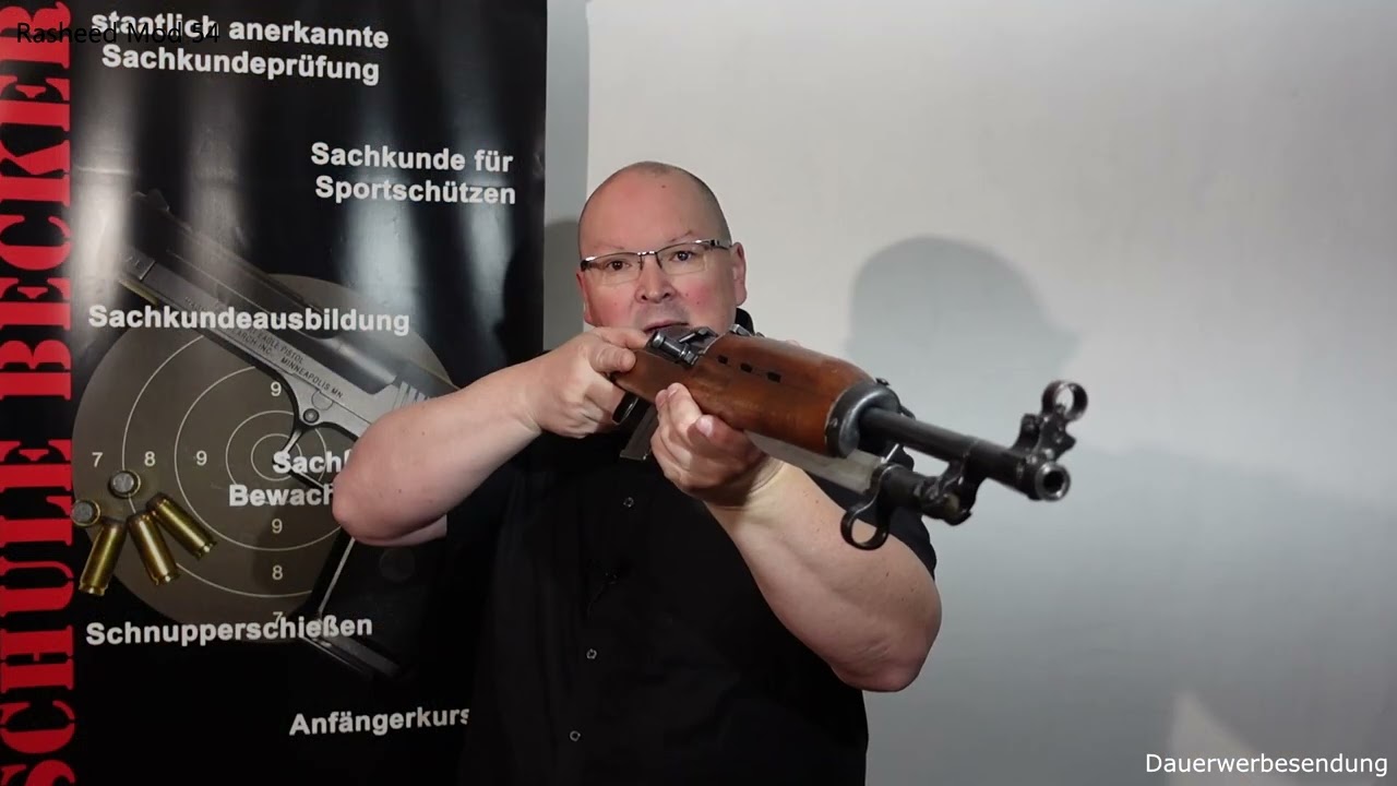 Schießen mit Rasheed Mod 54 im Kaliber 7,62x39mm