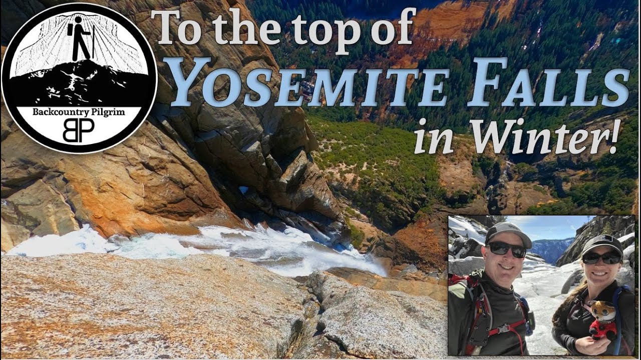 Hiking to Upper Yosemite Falls in Winter