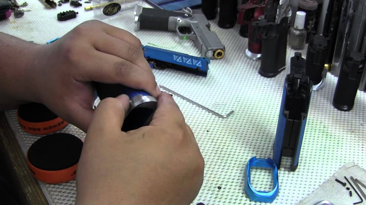 Airsoft Masterpiece R7 Metal Hi-Capa Grip Overview (HD)