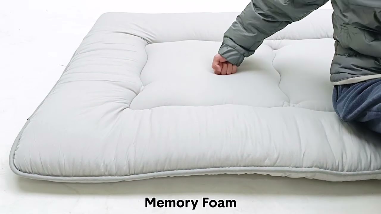Foldable Floor Mattress Roll Up Thick Mattress Japanese Sleeping Tatami Mat 1x2m