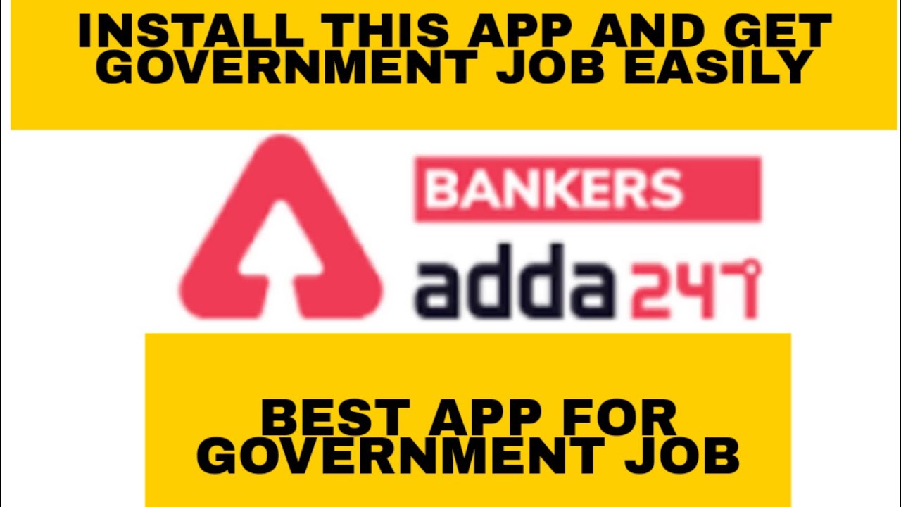 Adda 24/7 | BankersAdda | Best App for Government Job Preparation | Best App for Bank Preparation ||