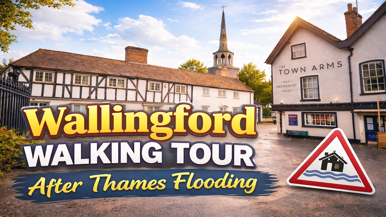 Wallingford Walking Tour 🚶‍♀️ | Thames Views, Historic Streets, Antiques & Agatha Christie