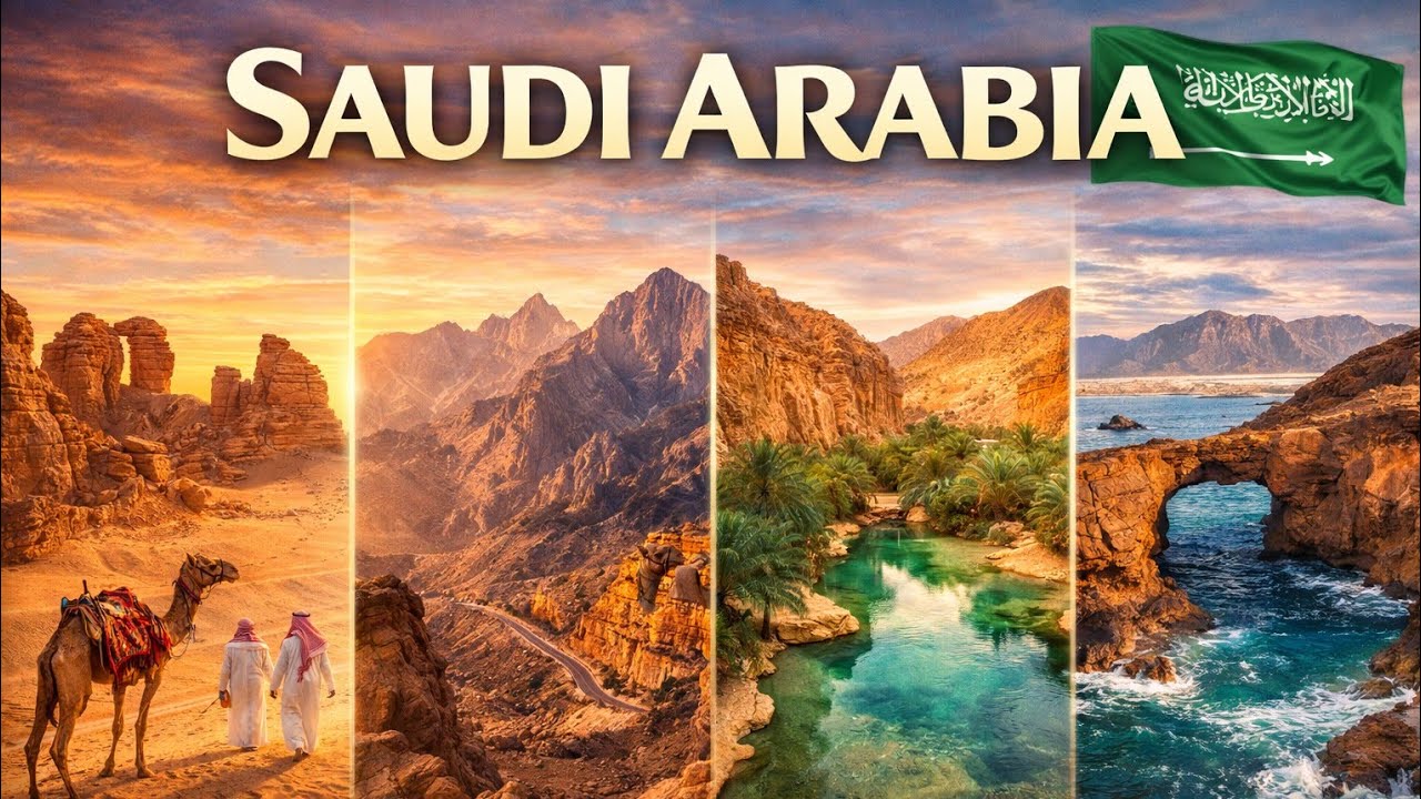 ✨Saudi Arabia 🇸🇦 – Hidden Natural Wonders | Deserts, Mountains & The Wild Beauty of Arabia