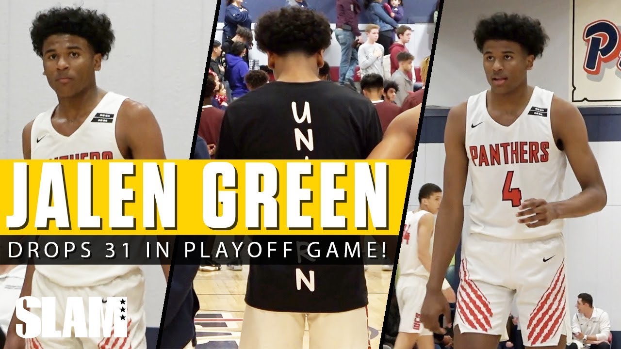 Jalen Green DROPS 31 in Section Semi-Finals! 😈