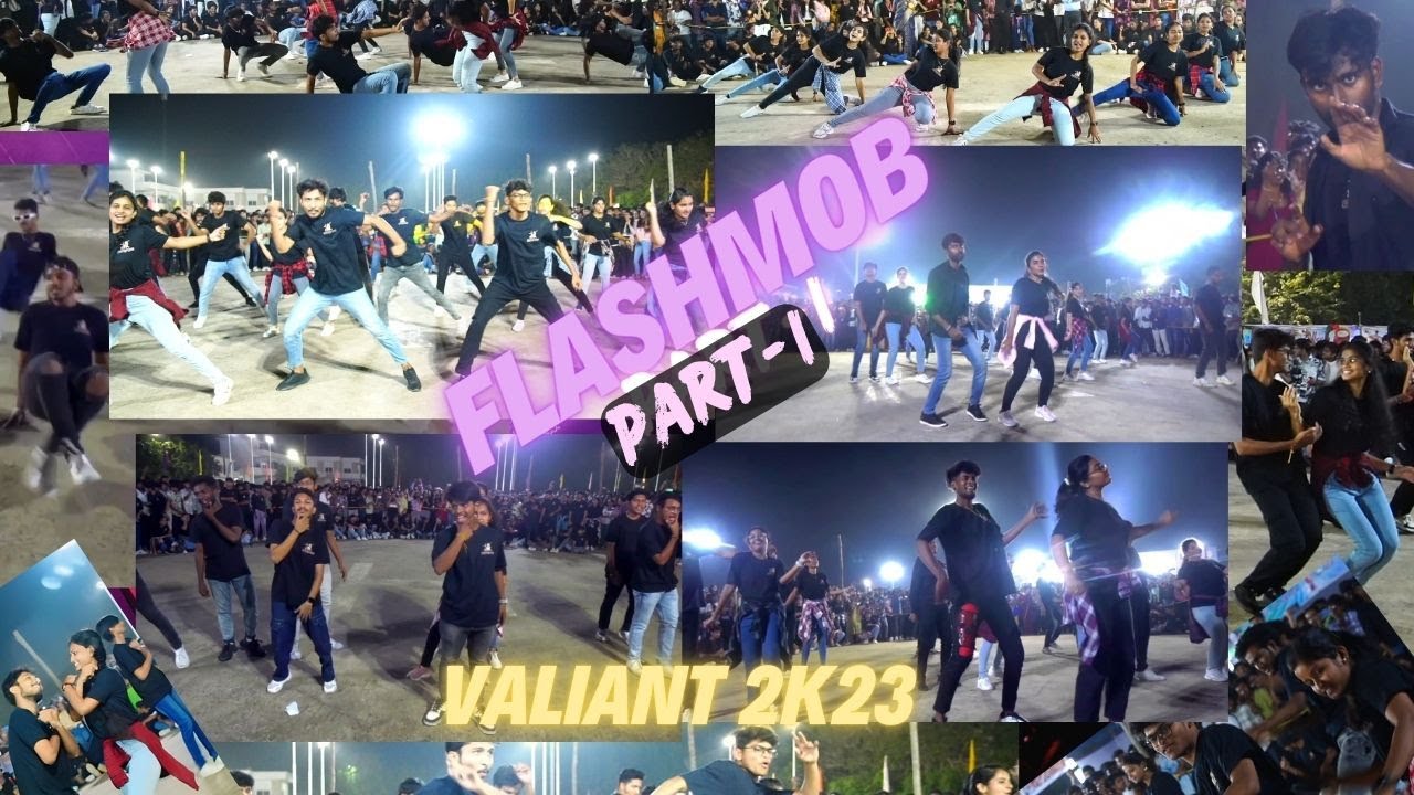 Flashmob 2k23 Part - 1 | VALIANT Fest | Vishnu Institute of Technology | Bhimavaram | VITB