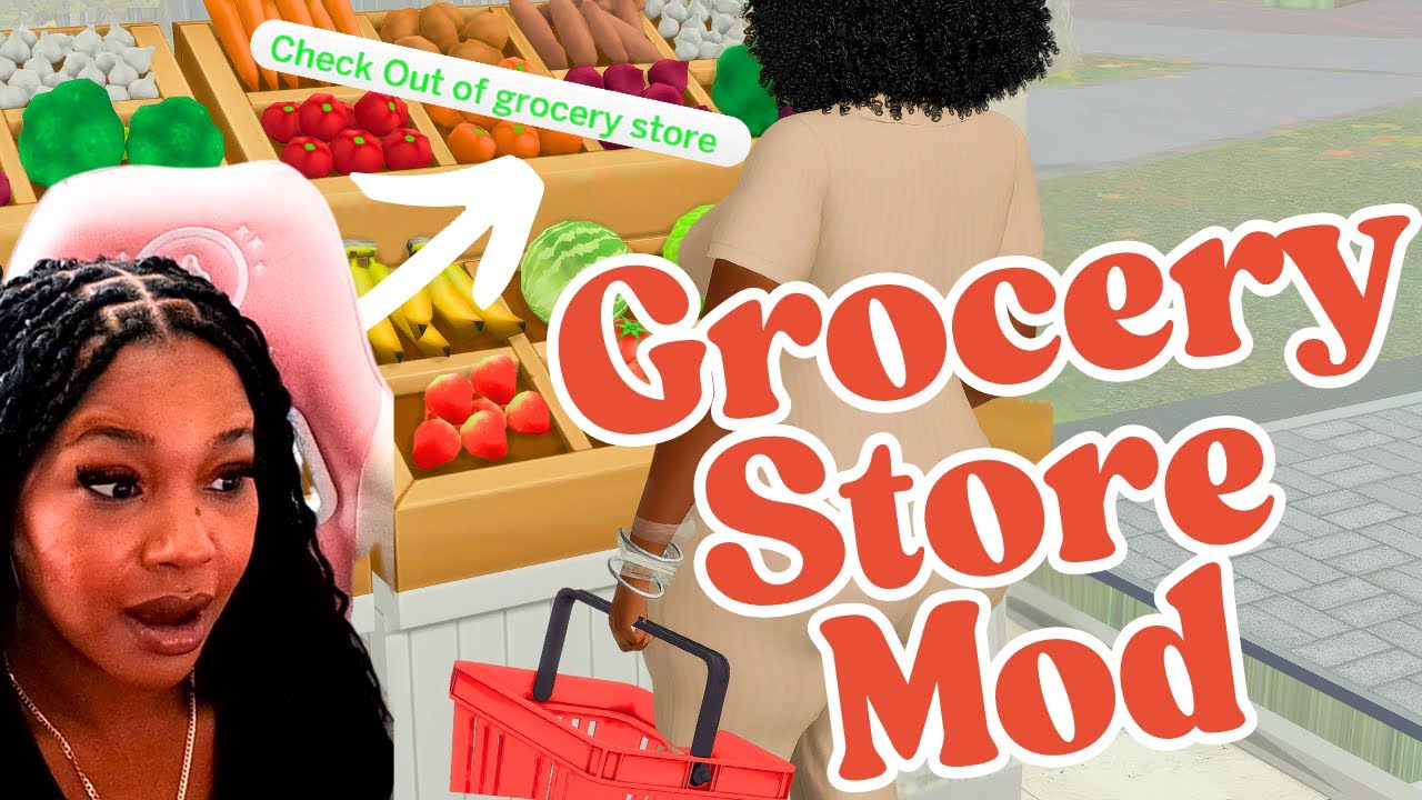 This Sims 4 Mod Lets You Create & Run a Fully Functional Grocery Store 🛍️
