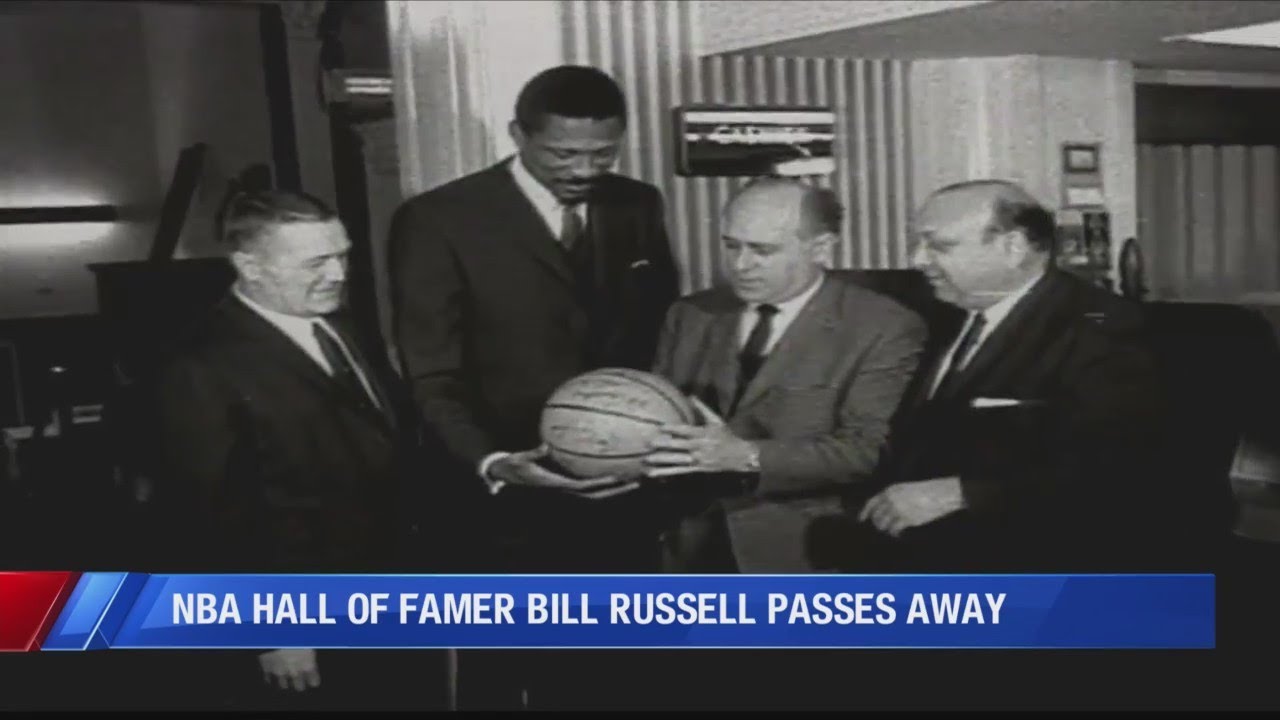 NBA and Celtics legend Bill Russell, 'most prolific winner in American sports,' dies