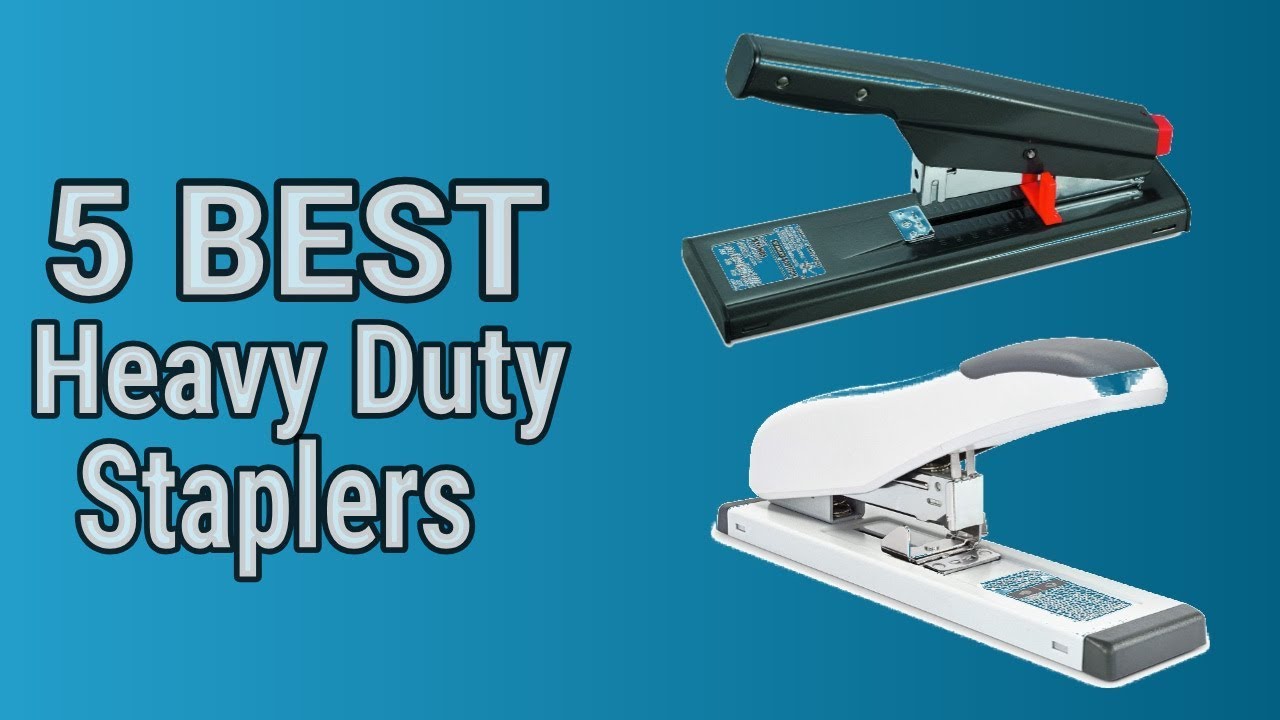 5 Best Heavy Duty Staplers(Update 2022)