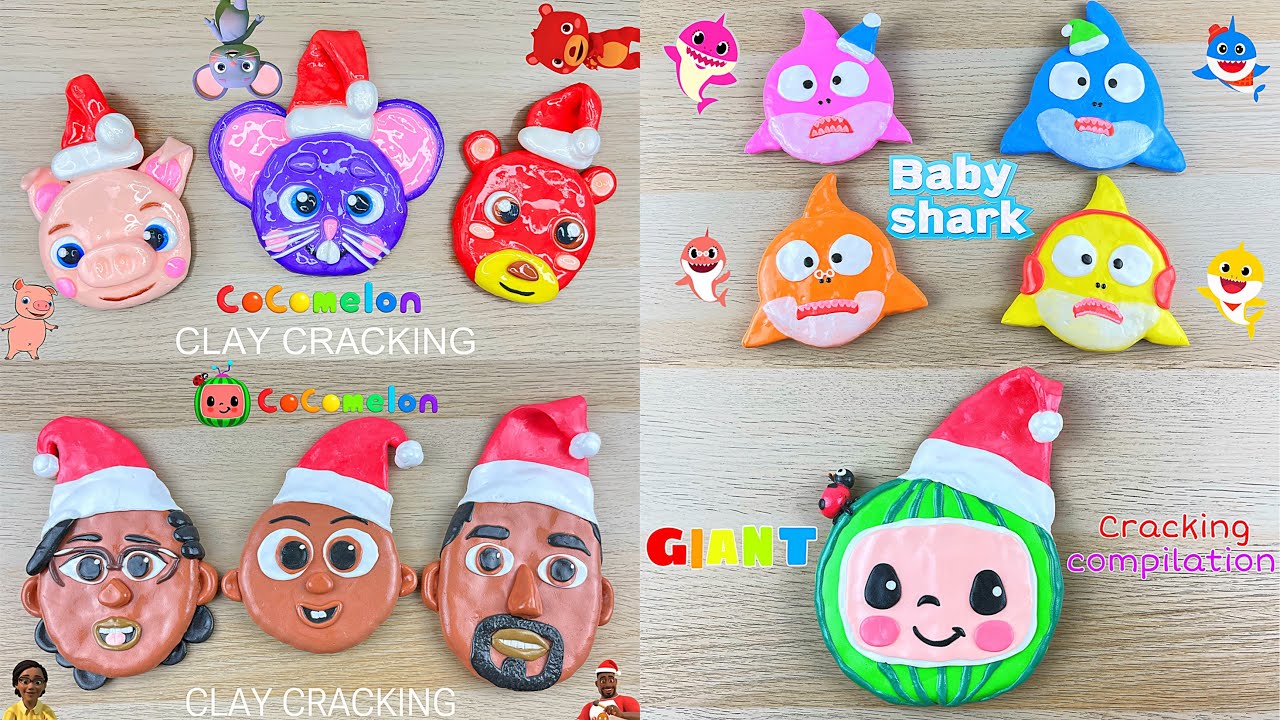 CoComelon Clay Cracking Collection 코코멜론 클레이 크래킹 컬렉션