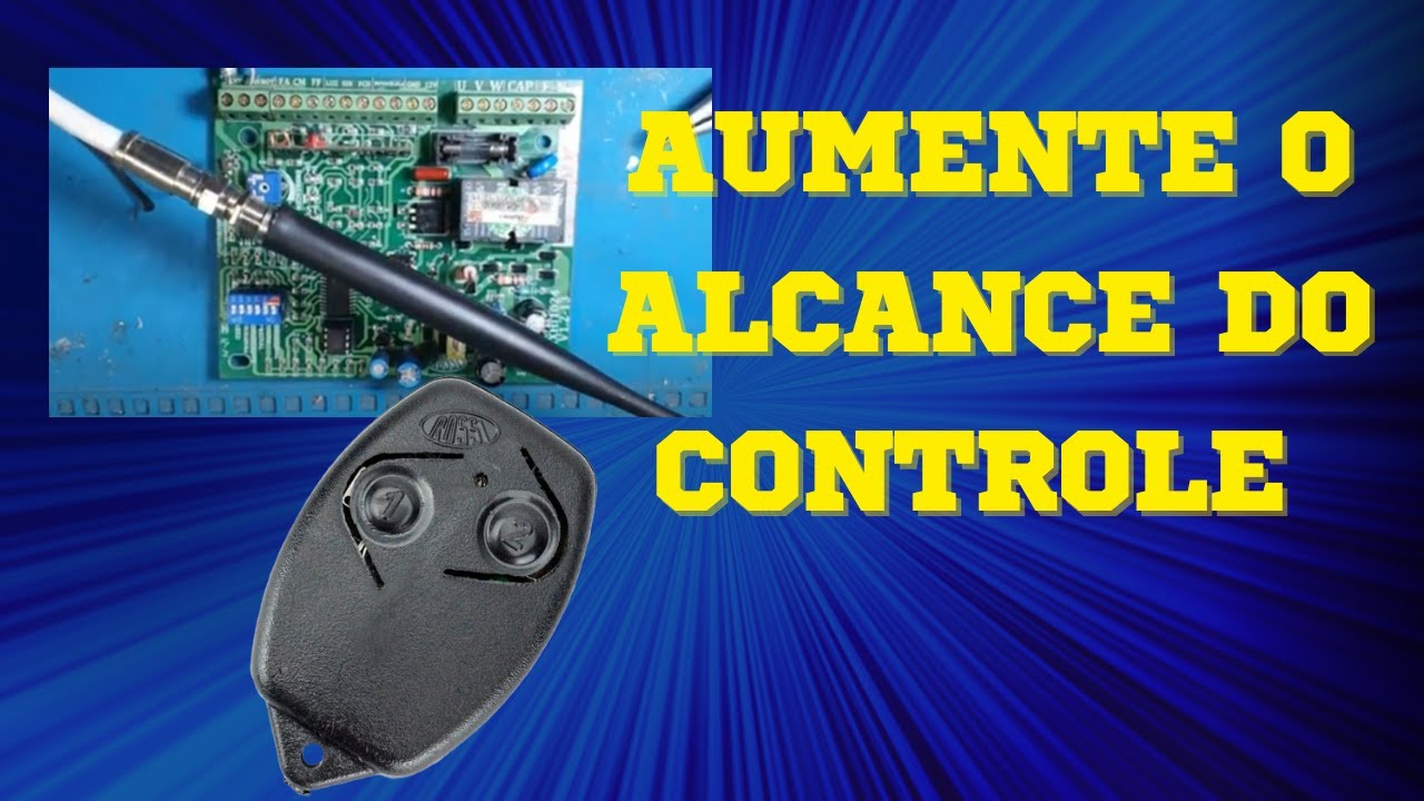 Aumente o alcance do seu controle de Portão Eletrônico - Lumarx