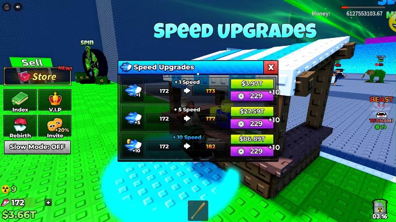 Roblox Escape Tsunami for Brainrots🌊🏃‍♂️‍➡️🏃‍➡️