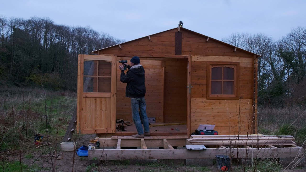 Vidéo sur mon terrain: mon premier habitat léger