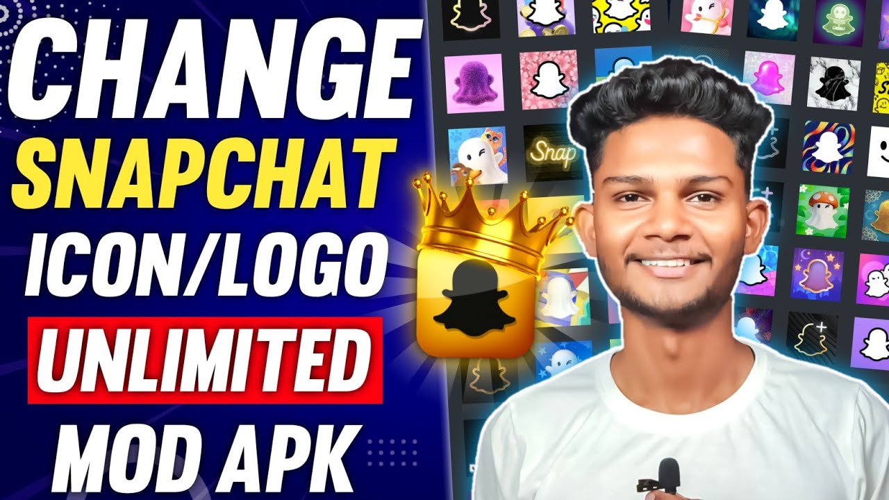 SNAPCHAT ICON CHANGER FREE | HOW TO CHANGE SNAPCHAT ICON | SNAPCHAT KA LOGO KAISE CHANGE KARE