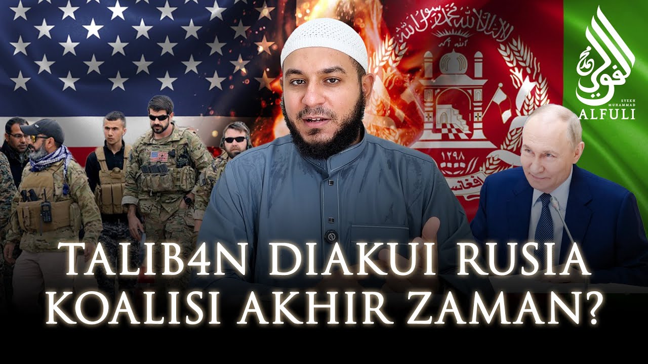 TALIB4N DITAKUTI ISRA3L! Asal Usul AFGANISTAN! Dunia Islam Diam, RUSI4 AKUI! - Syekh Muhammad Alfuli