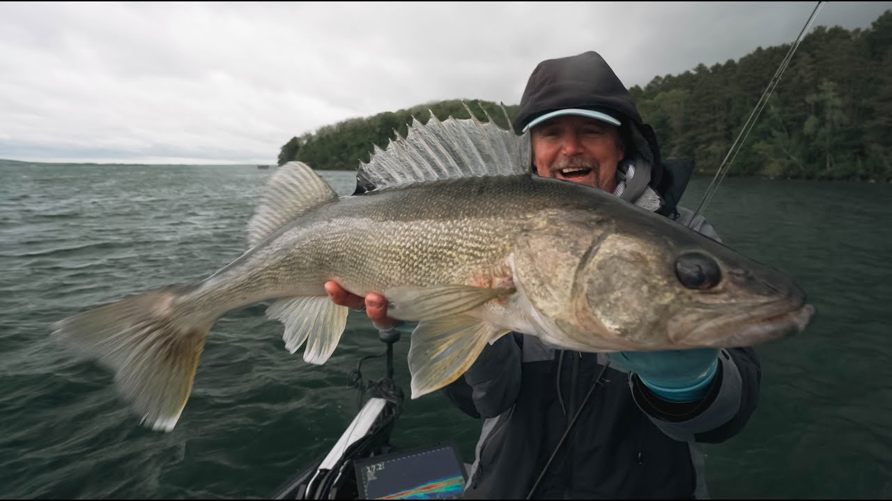 Pre-Fishing for Big Walleyes Using FFS | The Guide Life