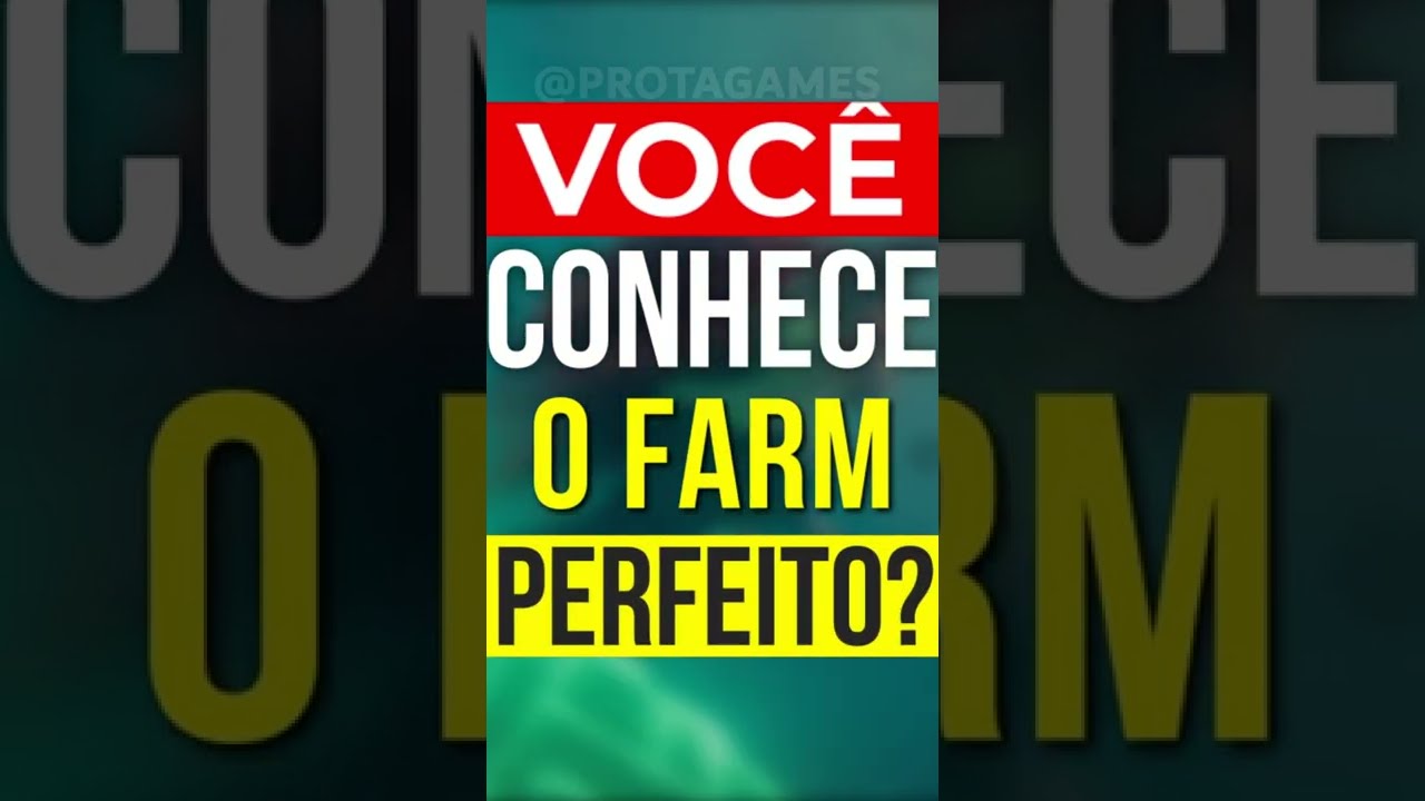 VOC&Ecirc; CONHECE O FARM PERFEITO?(ASSUSTADOR)! #Shorts