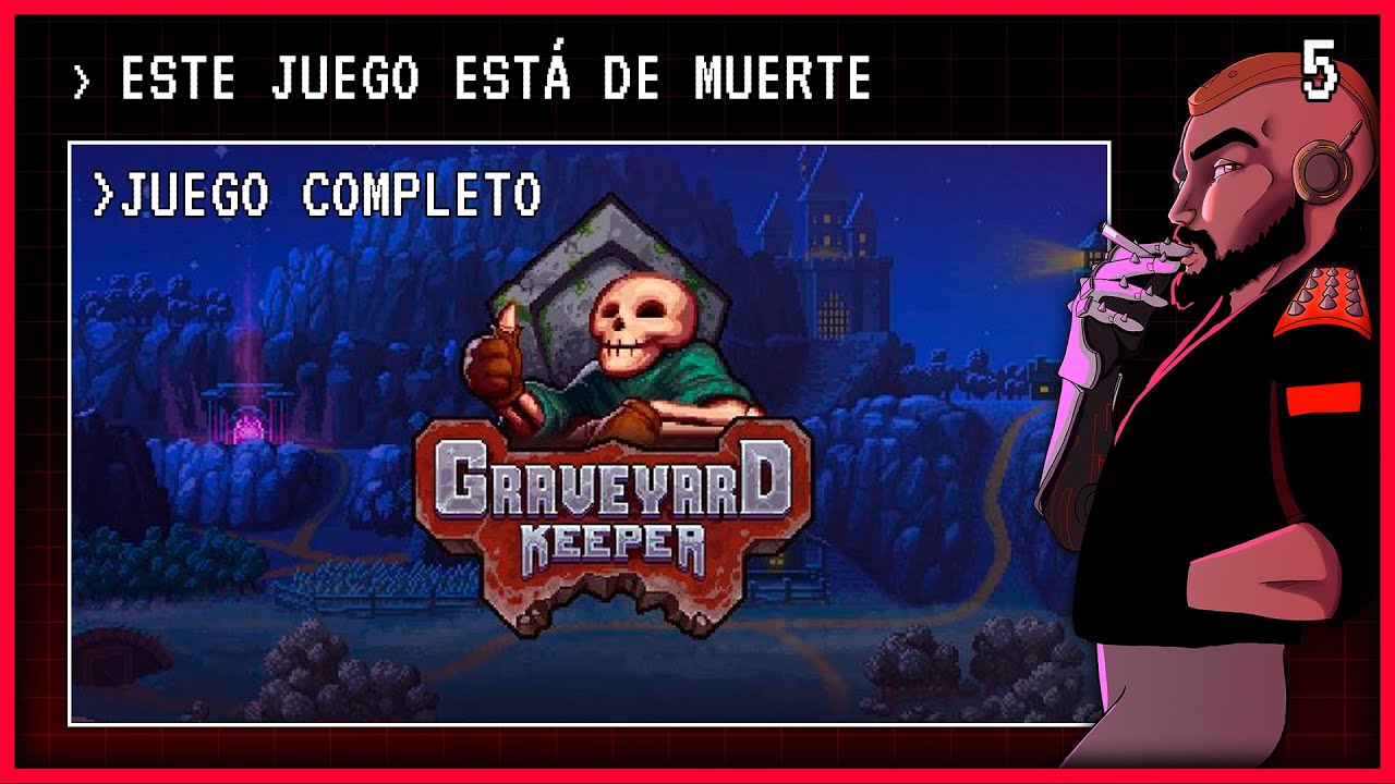 GRAVEYARD KEEPER en DIRECTO | Humor negro, gestión y cadáveres 💀 Día 5