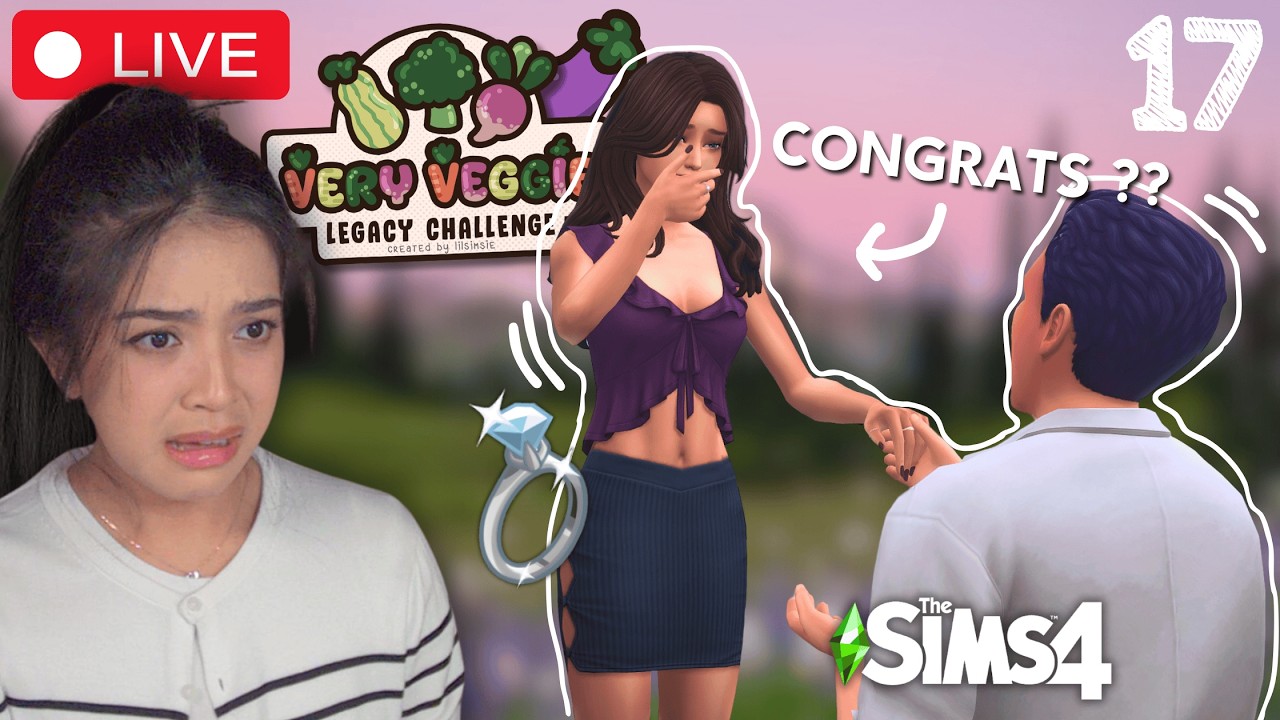 REGGIE ERA BERTANGGUNG JAWAB (?)  *Very Veggie Legacy*  - The Sims 4 (LIVE)