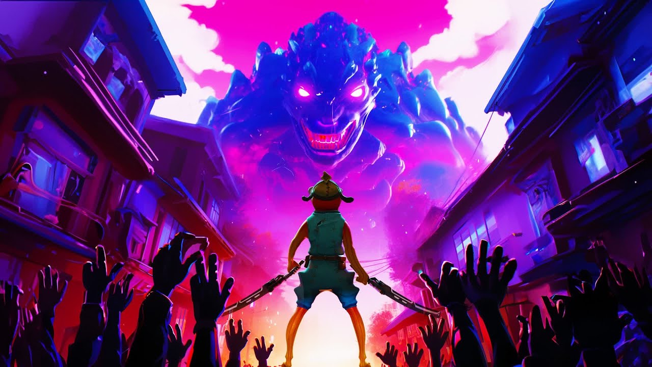 FORTNITE - ZOMBIE CITY BOSSFIGHT QUESTS COLLECT 100 RESEARCH VIALS AND MODE