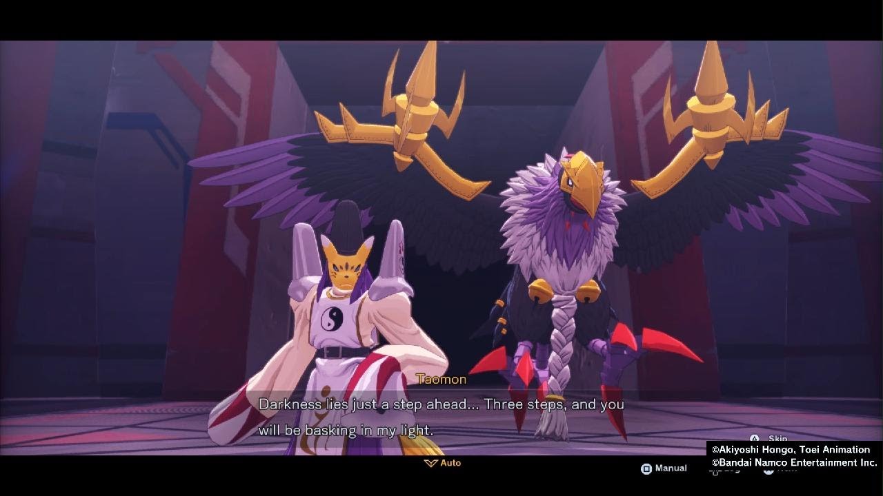 Digimon Story Time Stranger - BOSS Battle Against TAOMON And CROWMON