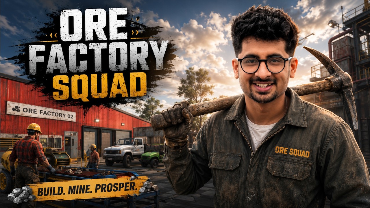 आज Mining + Automation + Full मजे ⛏️ Ore Factory Squad Co-Op