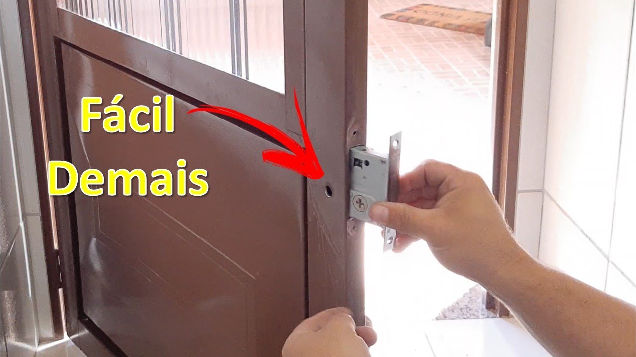 Como Instalar uma fechadura tetrachave