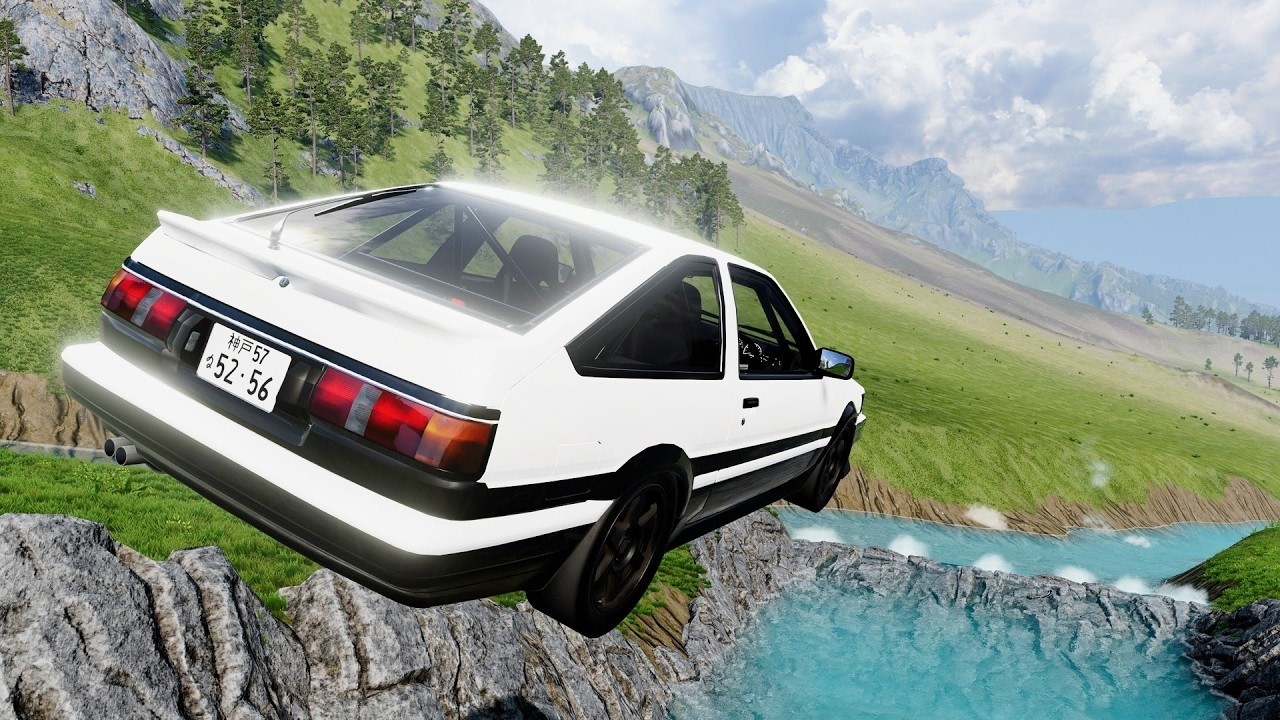 Epic High Speed Jumps #2 – BeamNG Drive