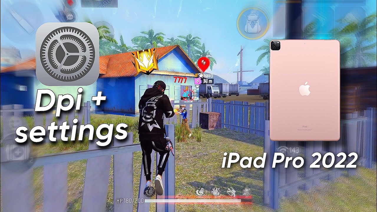 Best settings and dpi for iPad 🫀| Garena Free Fire