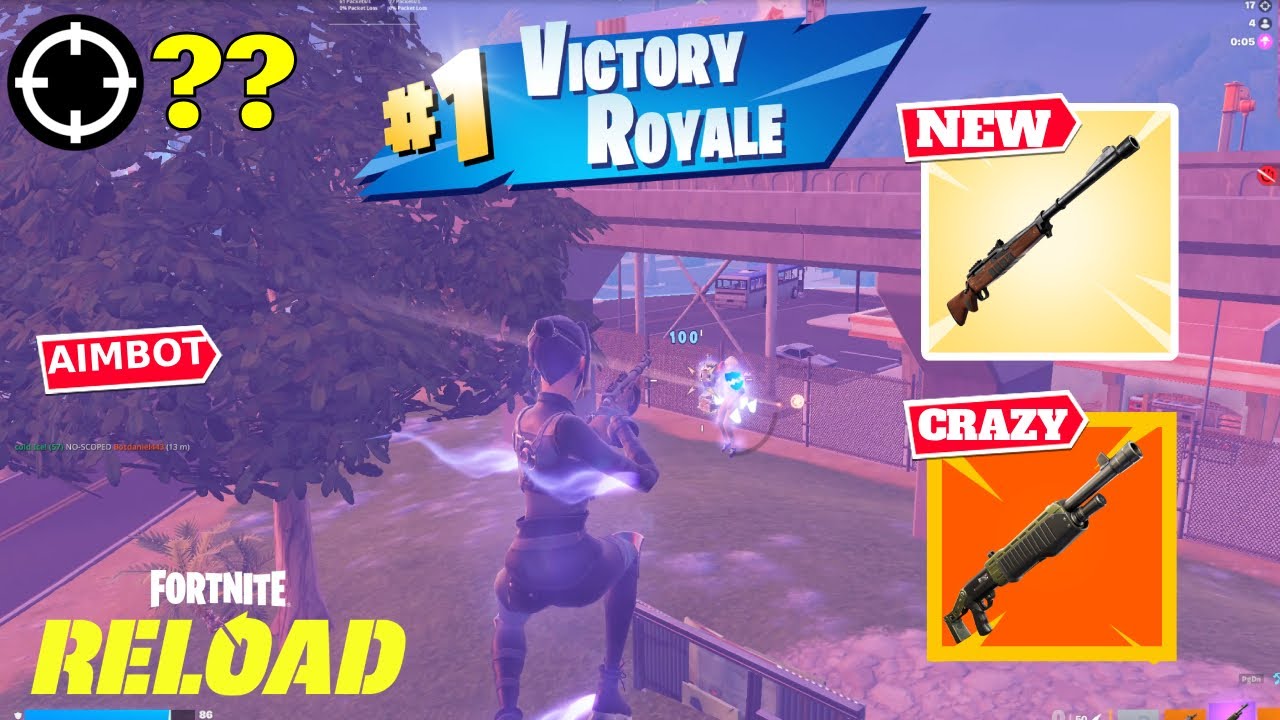 5080 + 14900K | Fortnite Reload Best Aim | High Kill Solos Gameplay | 2560x1440 + 360HZ