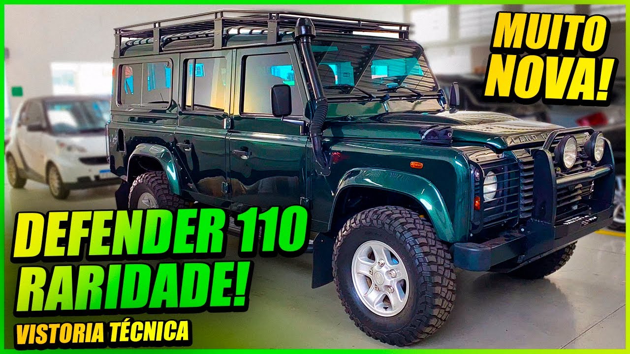 LAND ROVER DEFENDER UMA RARIDADE INTEIRA DE ALUMÍNIO.