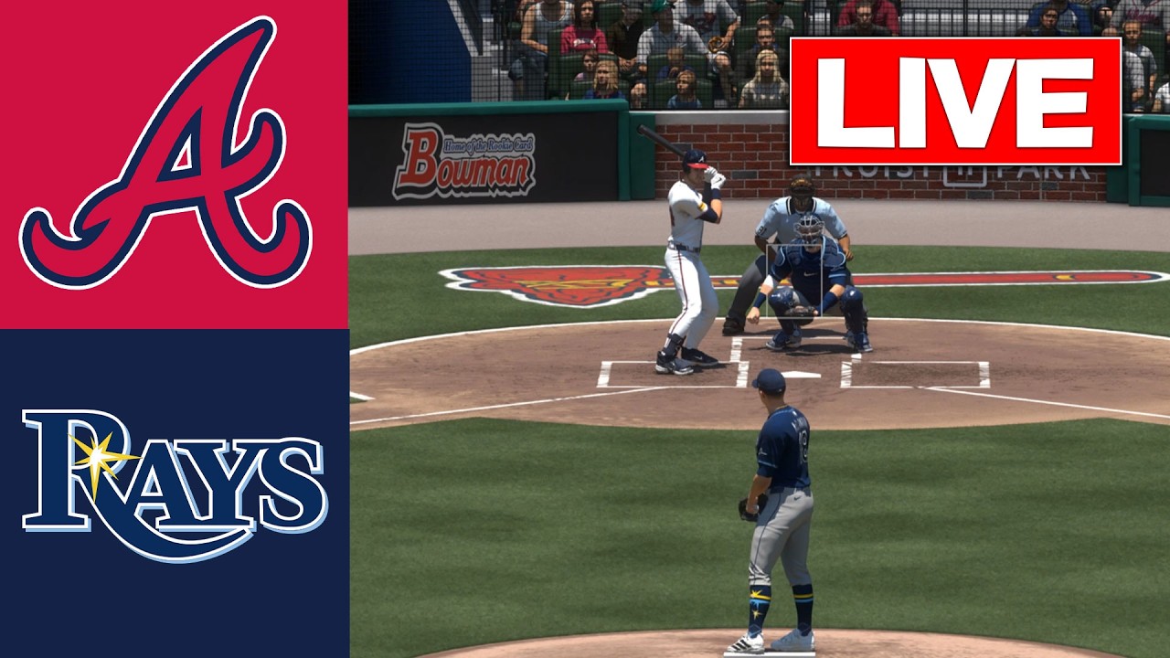 🔴LIVE 🔴Atlanta Braves vs Tampa Bay Rays  / 11/03/26 Spring training /MLB THE SHOW 26